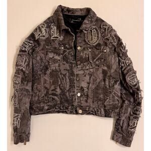 Guapi NBA Youngboy Adult Camo Set Denim Size S Men Gray/Green/Brown Embrodiered